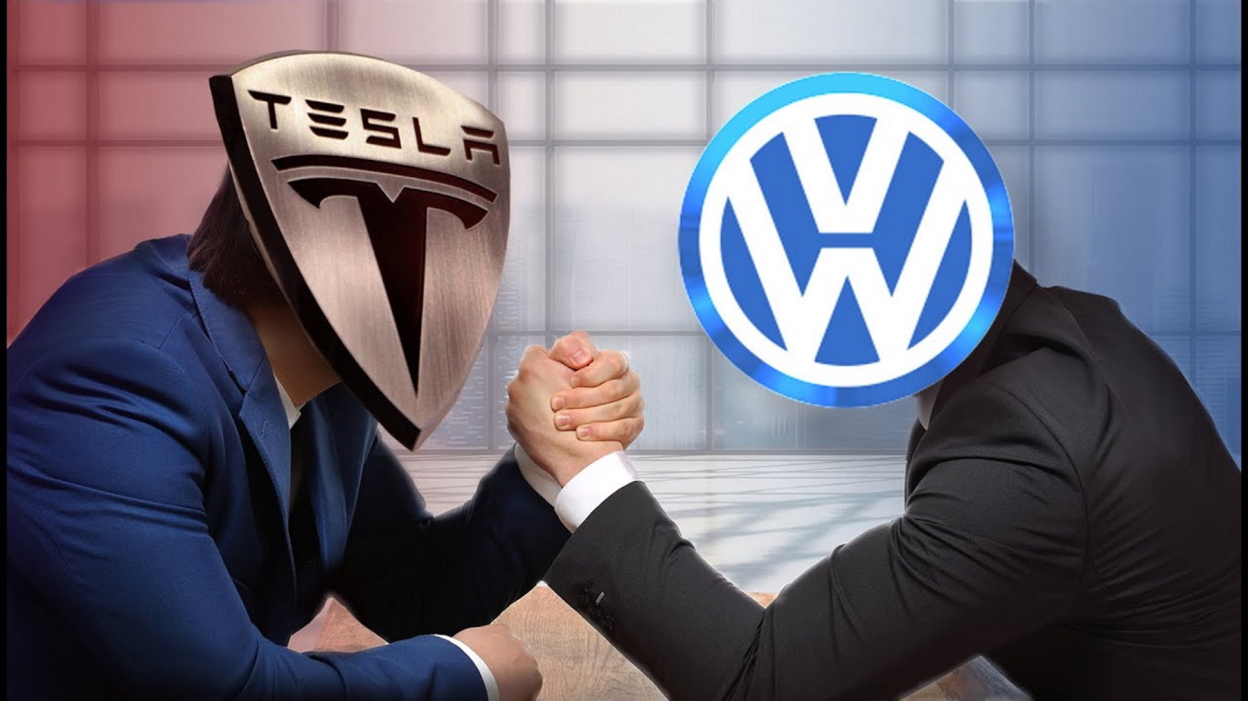 Tesla и Volkswagen ждет коллаборация?